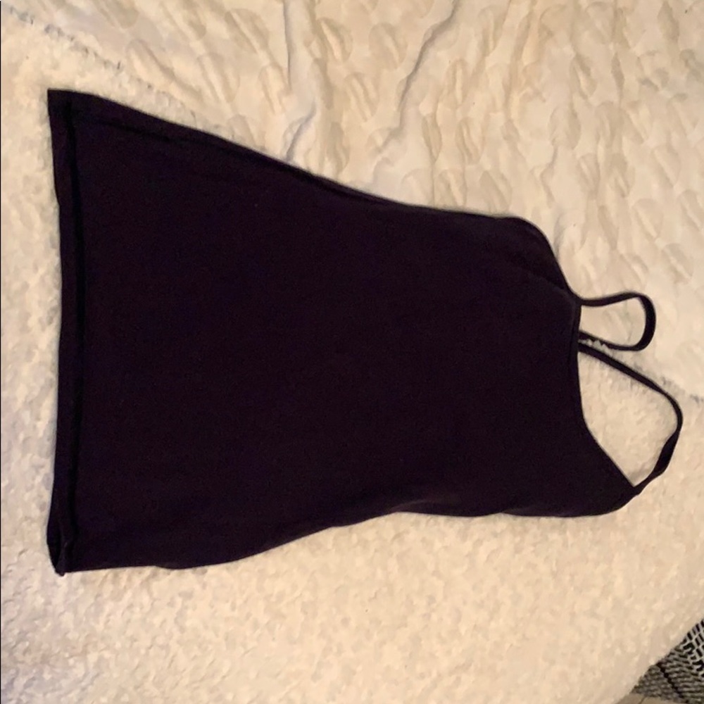 Navy power Y Lululemon tank